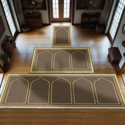 Ottoman Floral Personalized Prayer Mat