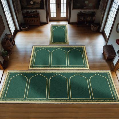 Ottoman Floral Personalized Prayer Mat