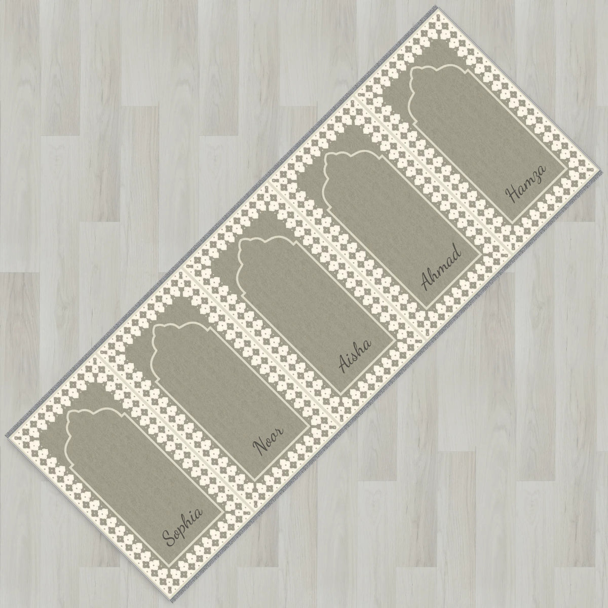 Harlequin Arch Personalized Prayer Mat