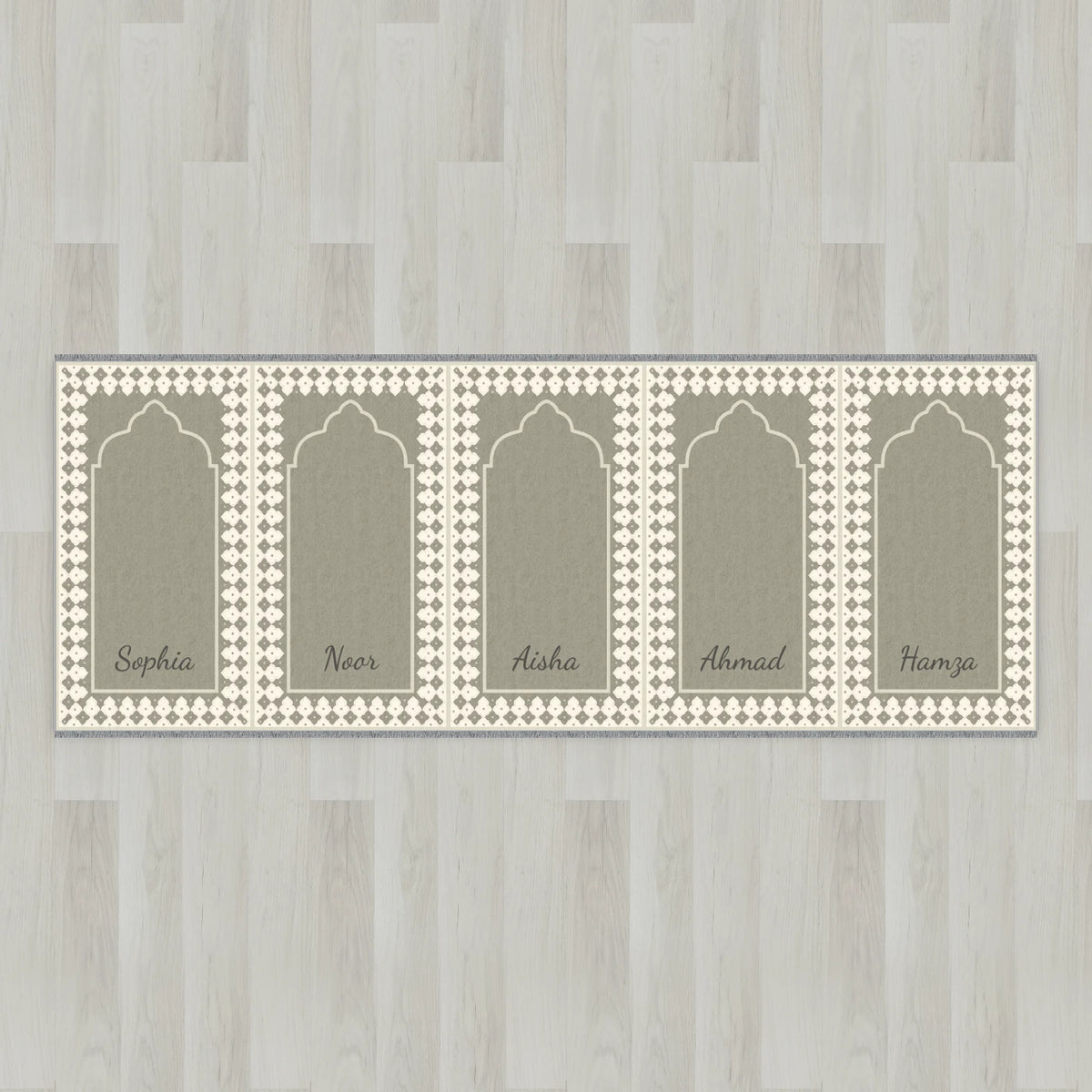 Harlequin Arch Personalized Prayer Mat