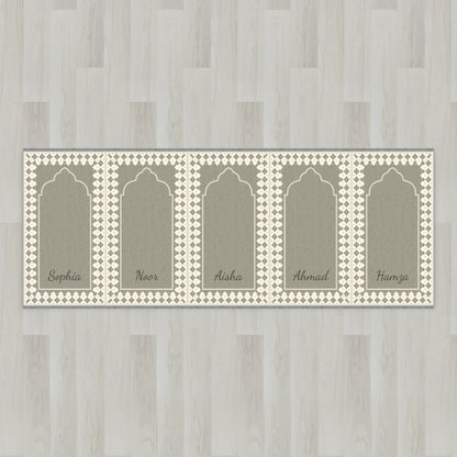Harlequin Arch Personalized Prayer Mat