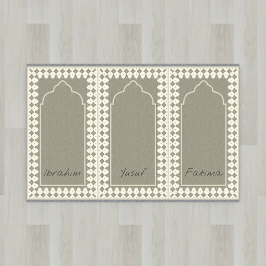 Harlequin Arch Personalized Prayer Mat