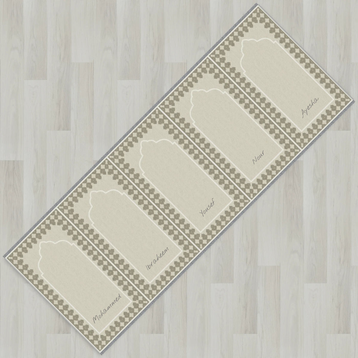 Harlequin Arch Personalized Prayer Mat