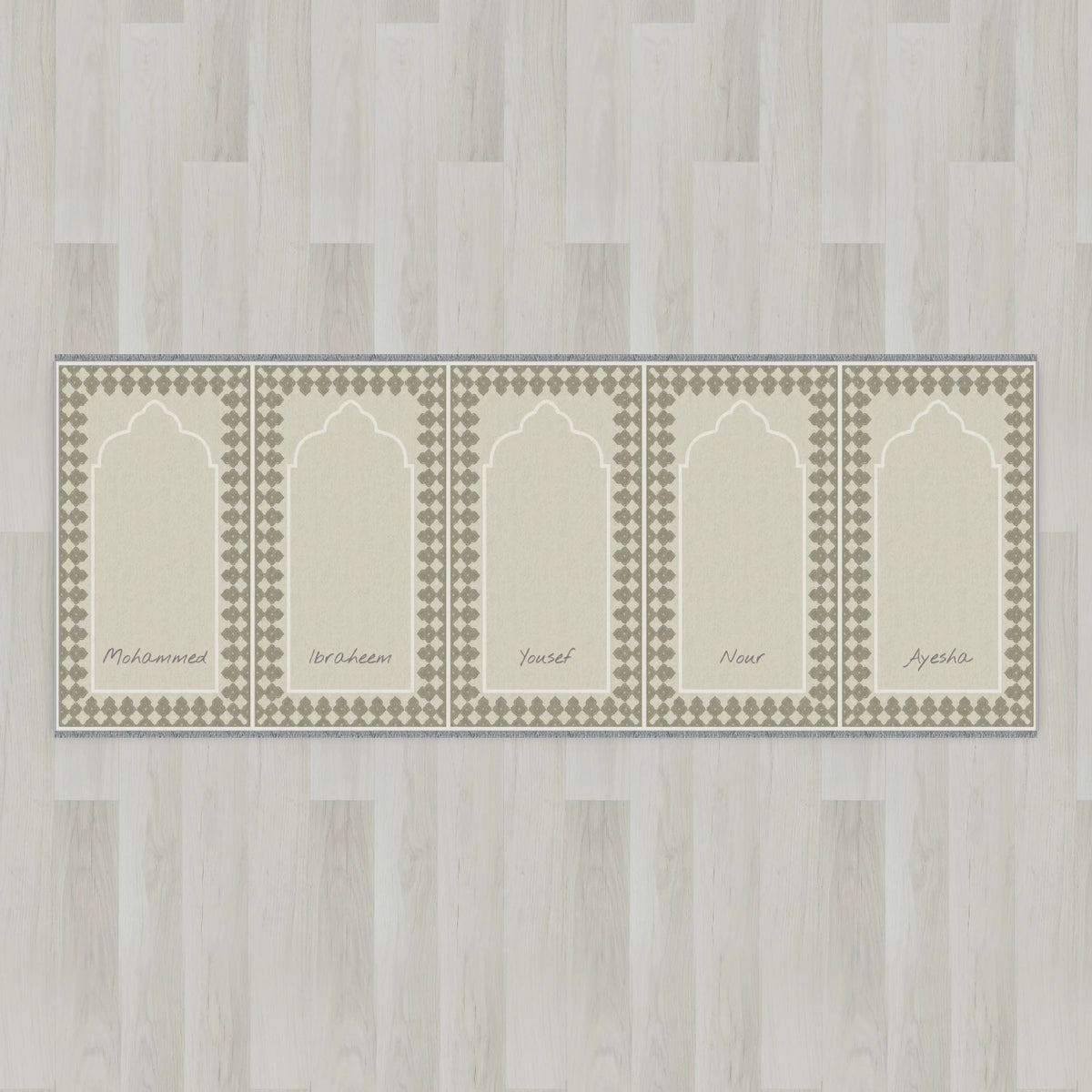 Harlequin Arch Personalized Prayer Mat