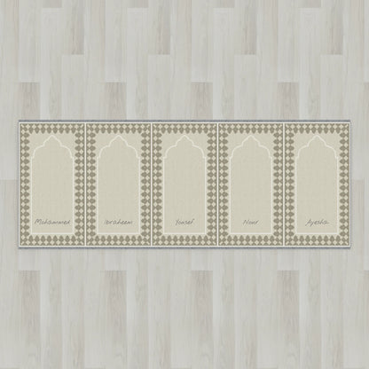 Harlequin Arch Personalized Prayer Mat