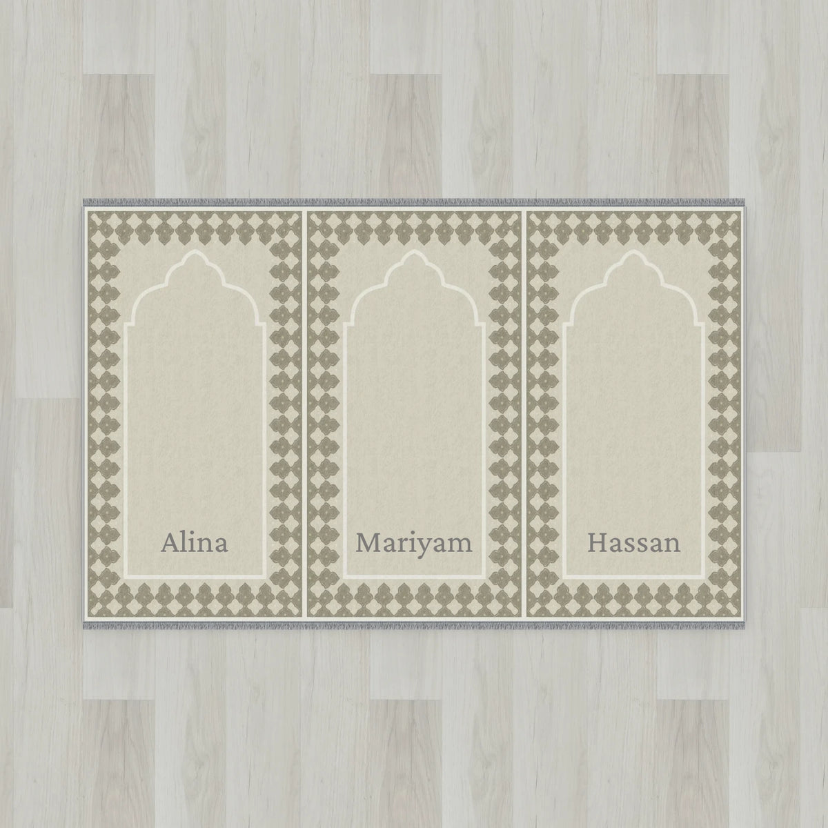 Harlequin Arch Personalized Prayer Mat