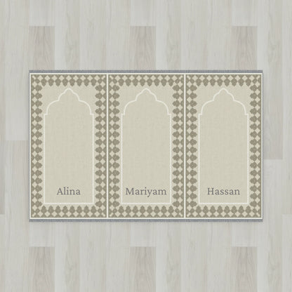 Harlequin Arch Personalized Prayer Mat