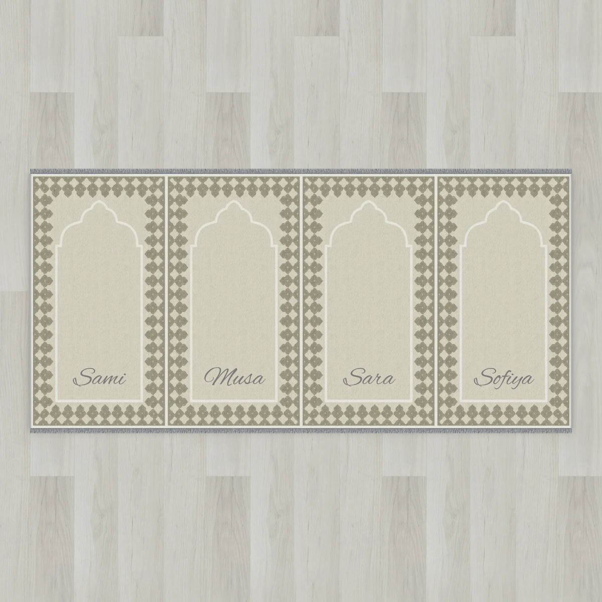 Harlequin Arch Personalized Prayer Mat