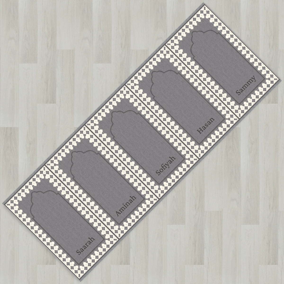 Harlequin Arch Personalized Prayer Mat