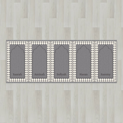 Harlequin Arch Personalized Prayer Mat