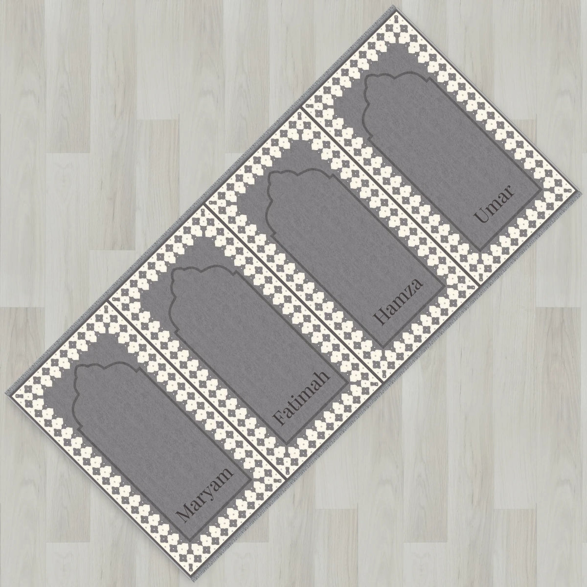 Harlequin Arch Personalized Prayer Mat