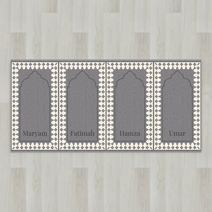 Harlequin Arch Personalized Prayer Mat