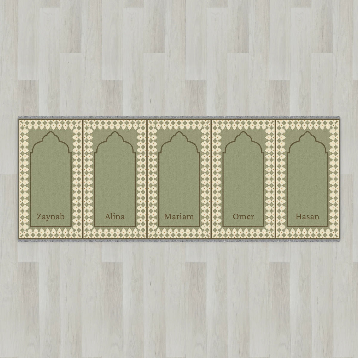 Harlequin Arch Personalized Prayer Mat