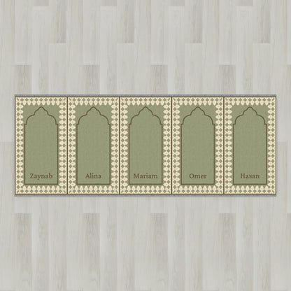 Harlequin Arch Personalized Prayer Mat
