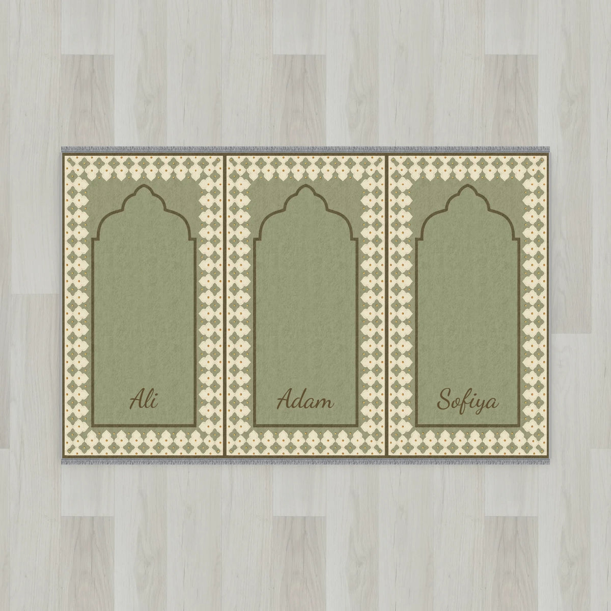 Harlequin Arch Personalized Prayer Mat