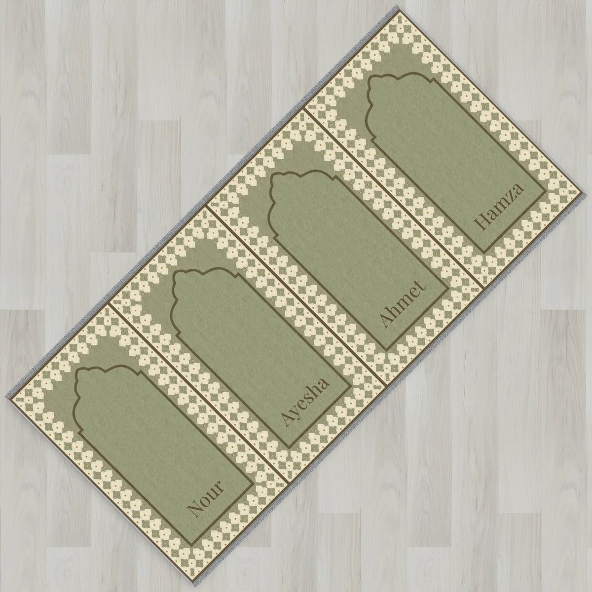 Harlequin Arch Personalized Prayer Mat