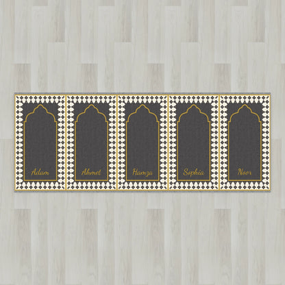 Harlequin Arch Personalized Prayer Mat