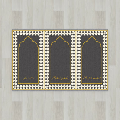 Harlequin Arch Personalized Prayer Mat