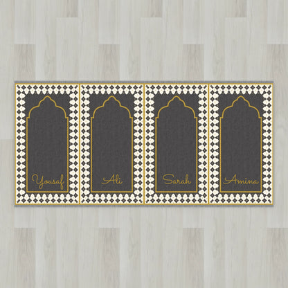 Harlequin Arch Personalized Prayer Mat