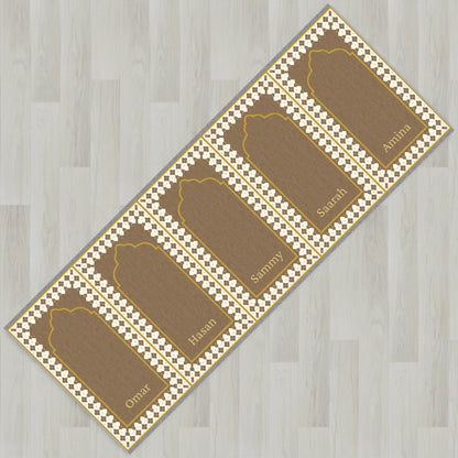 Harlequin Arch Personalized Prayer Mat