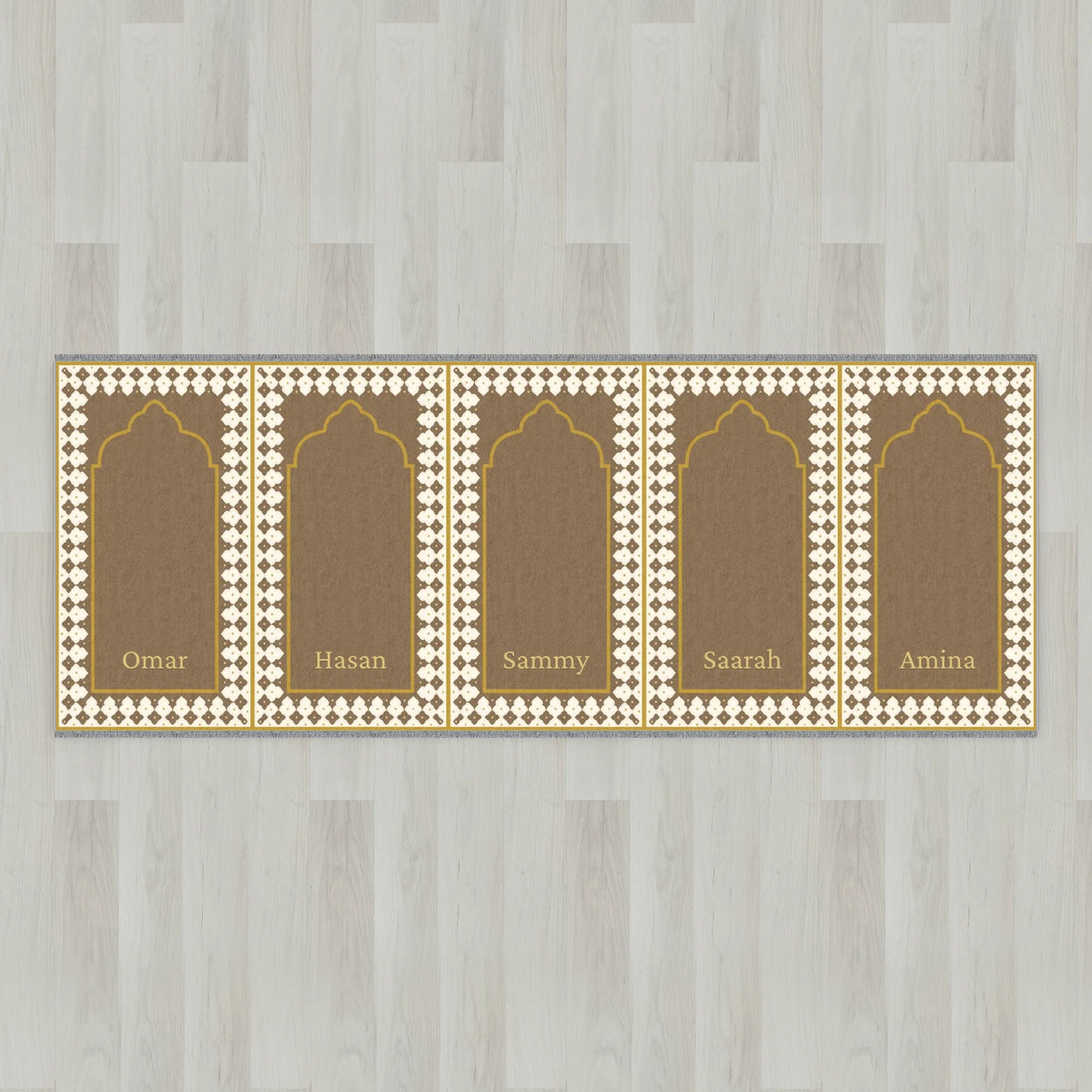 Harlequin Arch Personalized Prayer Mat