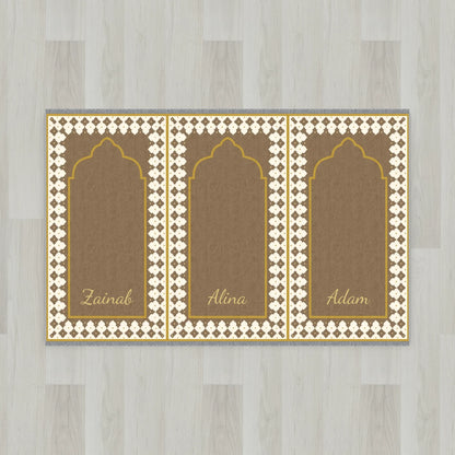 Harlequin Arch Personalized Prayer Mat