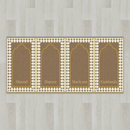 Harlequin Arch Personalized Prayer Mat