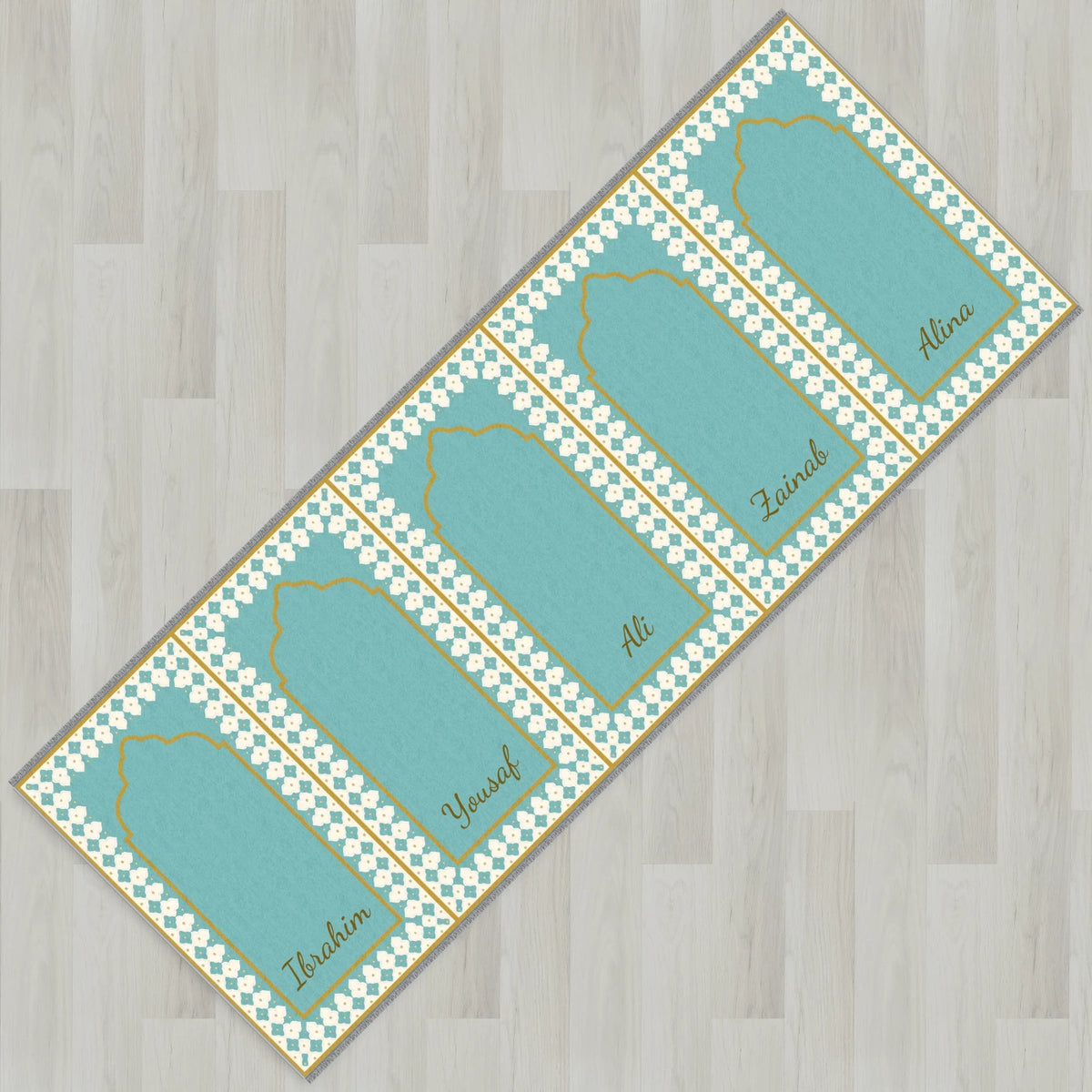 Harlequin Arch Personalized Prayer Mat