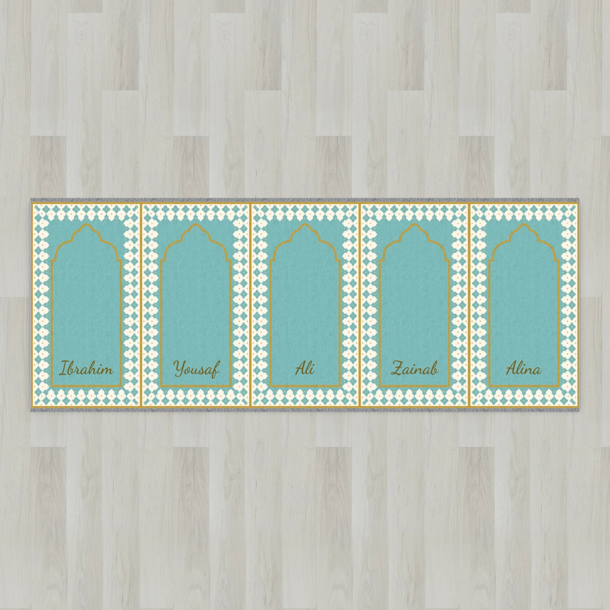 Harlequin Arch Personalized Prayer Mat