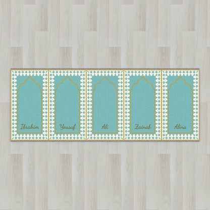 Harlequin Arch Personalized Prayer Mat