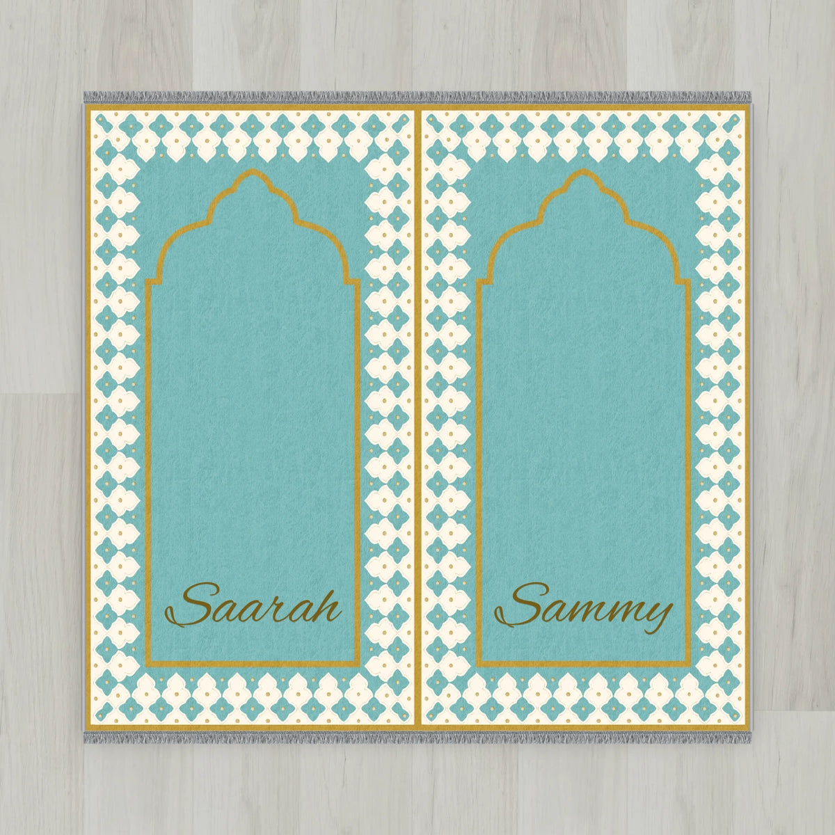 Harlequin Arch Personalized Prayer Mat