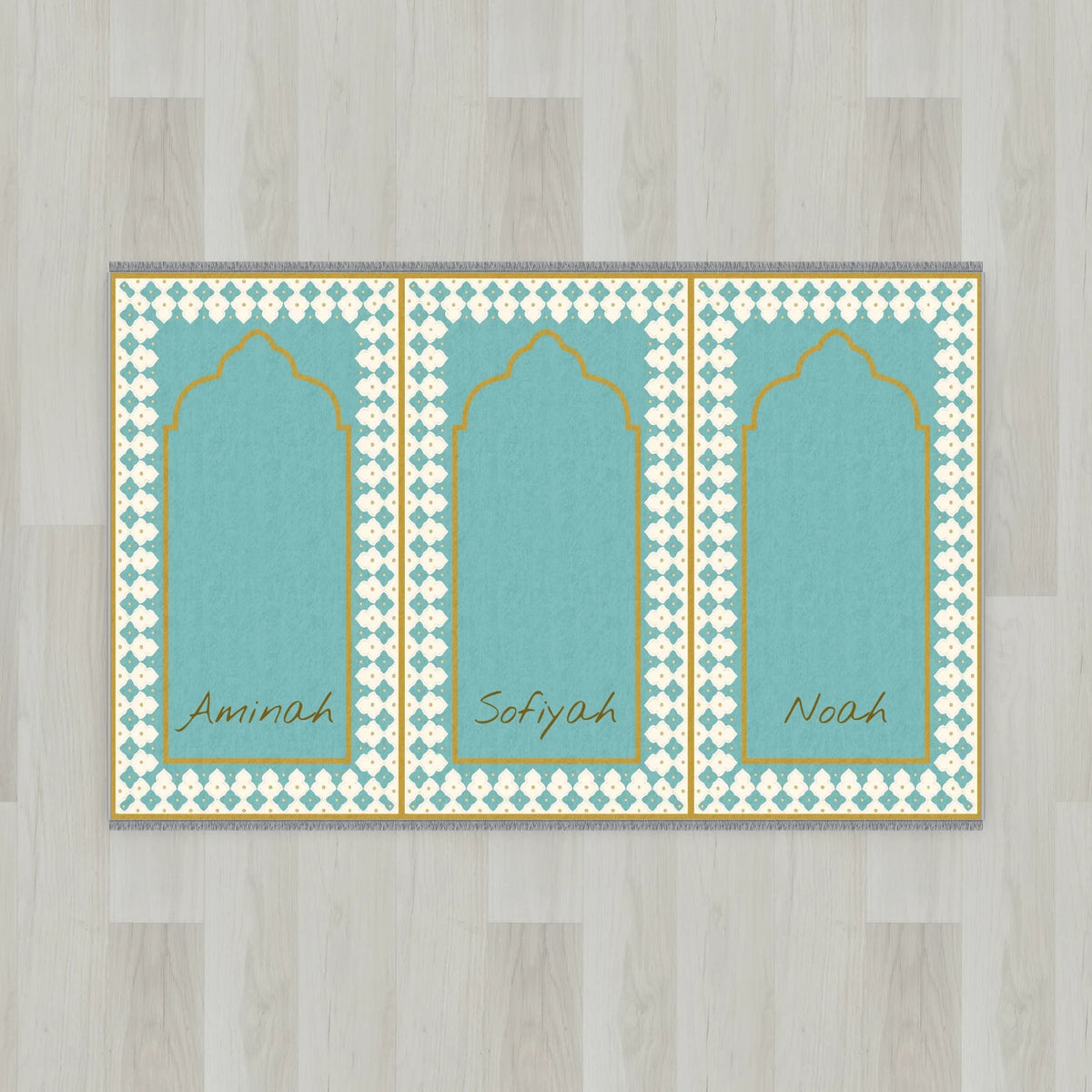 Harlequin Arch Personalized Prayer Mat