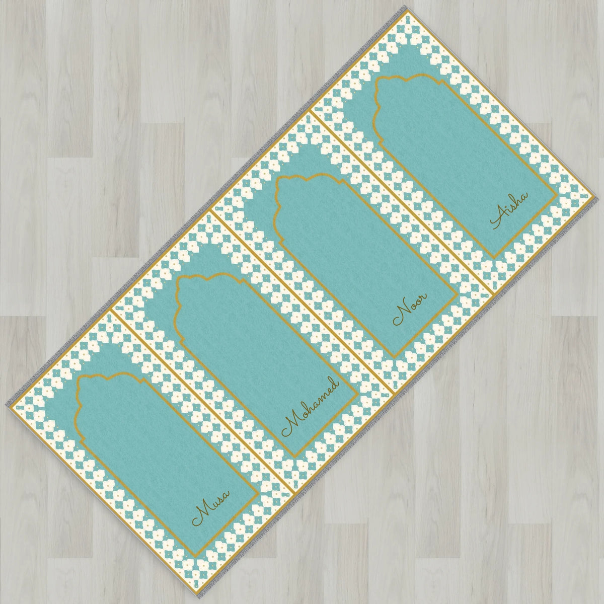 Harlequin Arch Personalized Prayer Mat