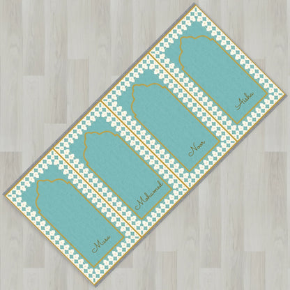 Harlequin Arch Personalized Prayer Mat