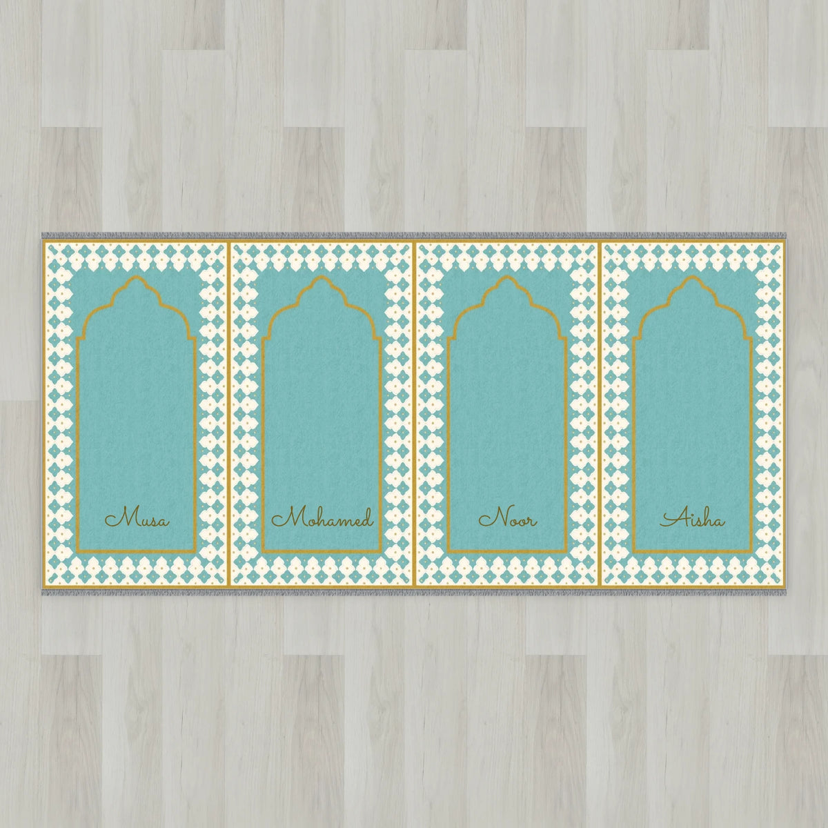 Harlequin Arch Personalized Prayer Mat