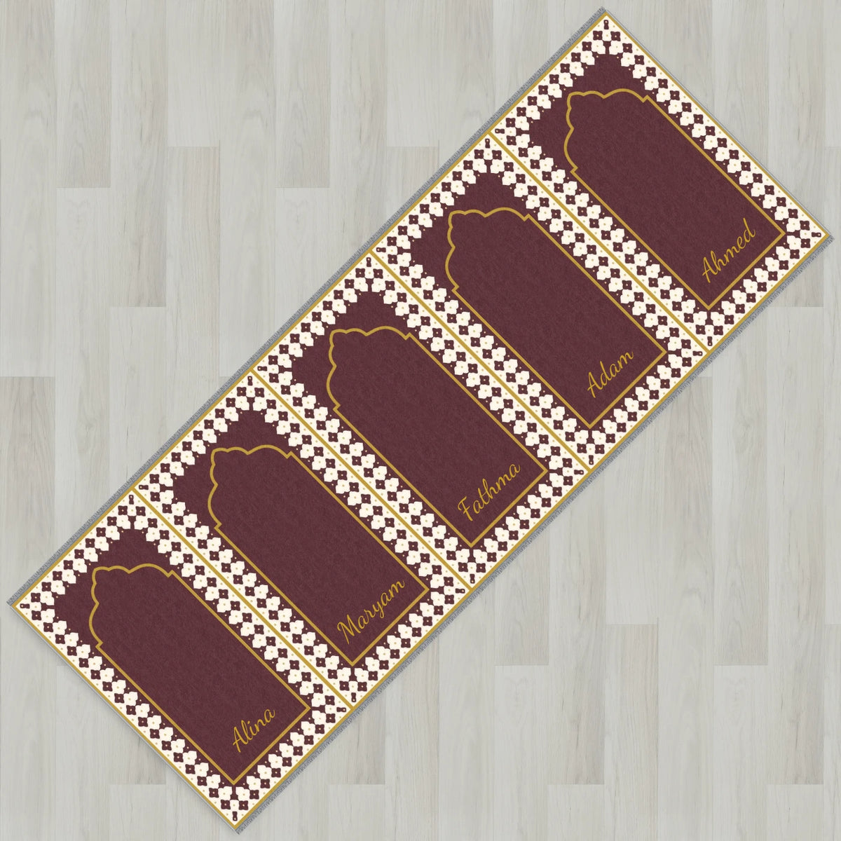 Harlequin Arch Personalized Prayer Mat