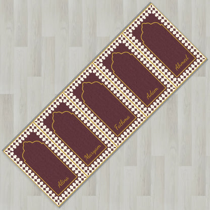 Harlequin Arch Personalized Prayer Mat