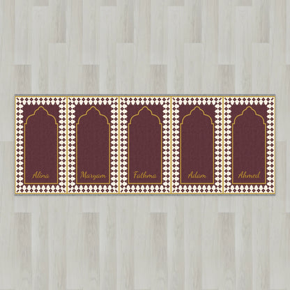Harlequin Arch Personalized Prayer Mat