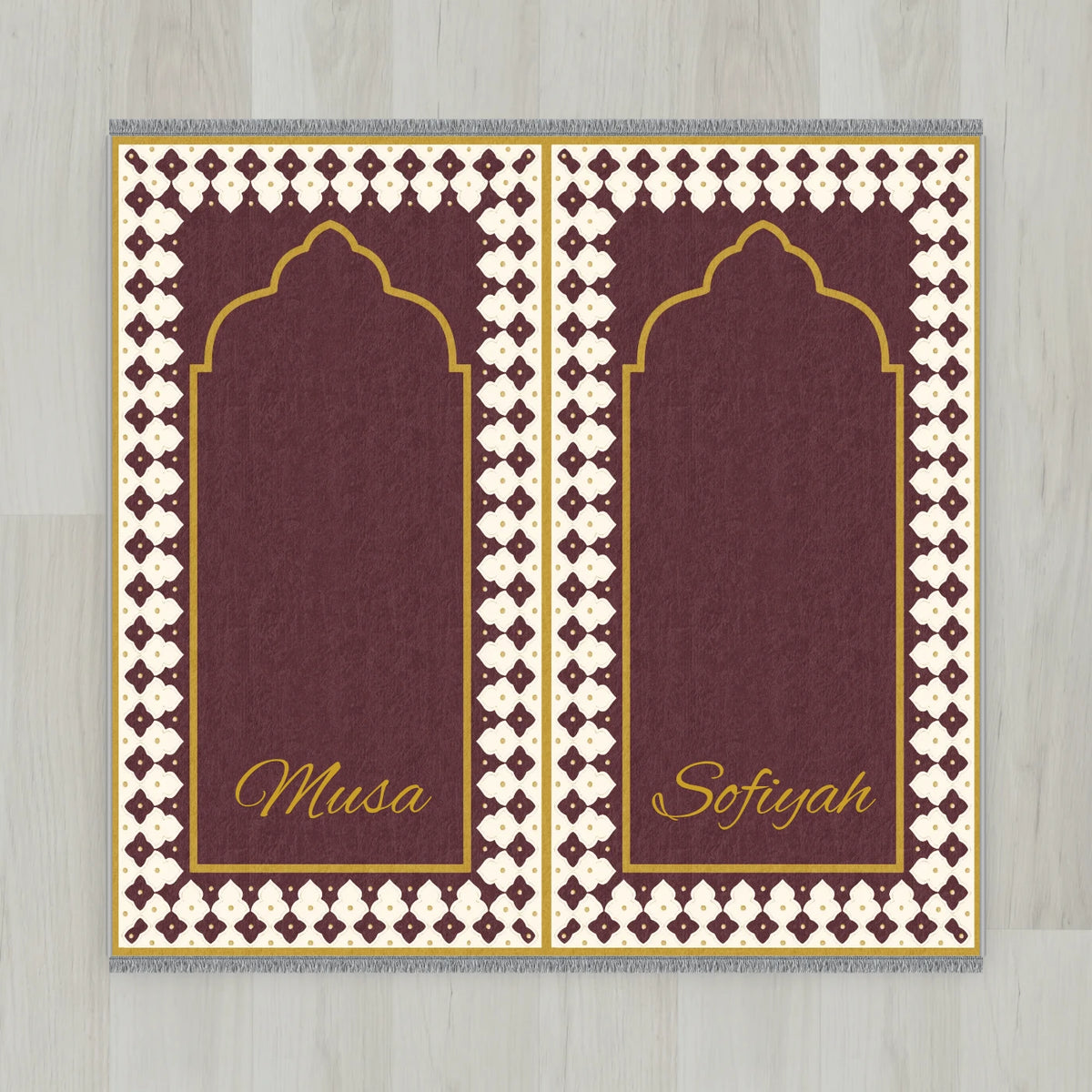 Harlequin Arch Personalized Prayer Mat