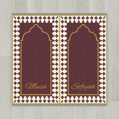 Harlequin Arch Personalized Prayer Mat