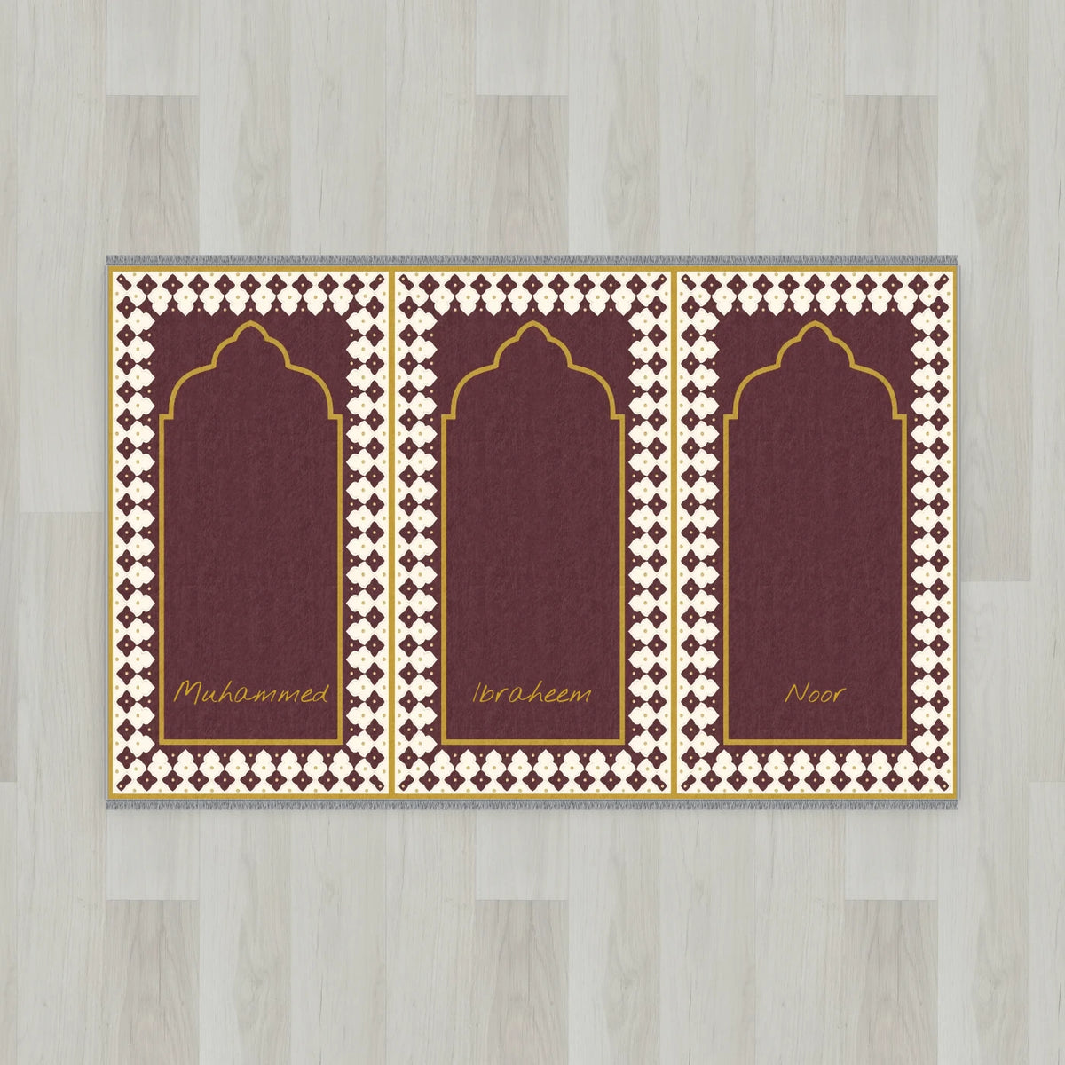 Harlequin Arch Personalized Prayer Mat