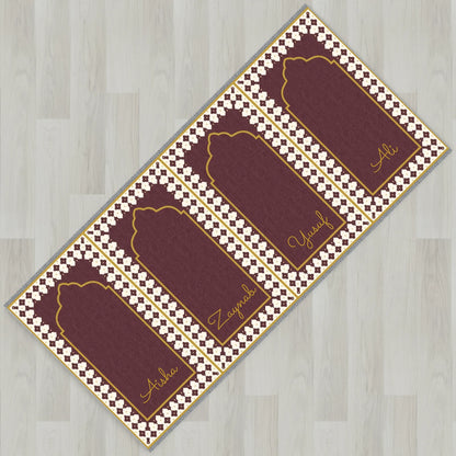 Harlequin Arch Personalized Prayer Mat