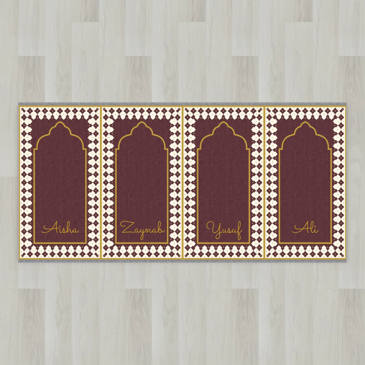 Harlequin Arch Personalized Prayer Mat