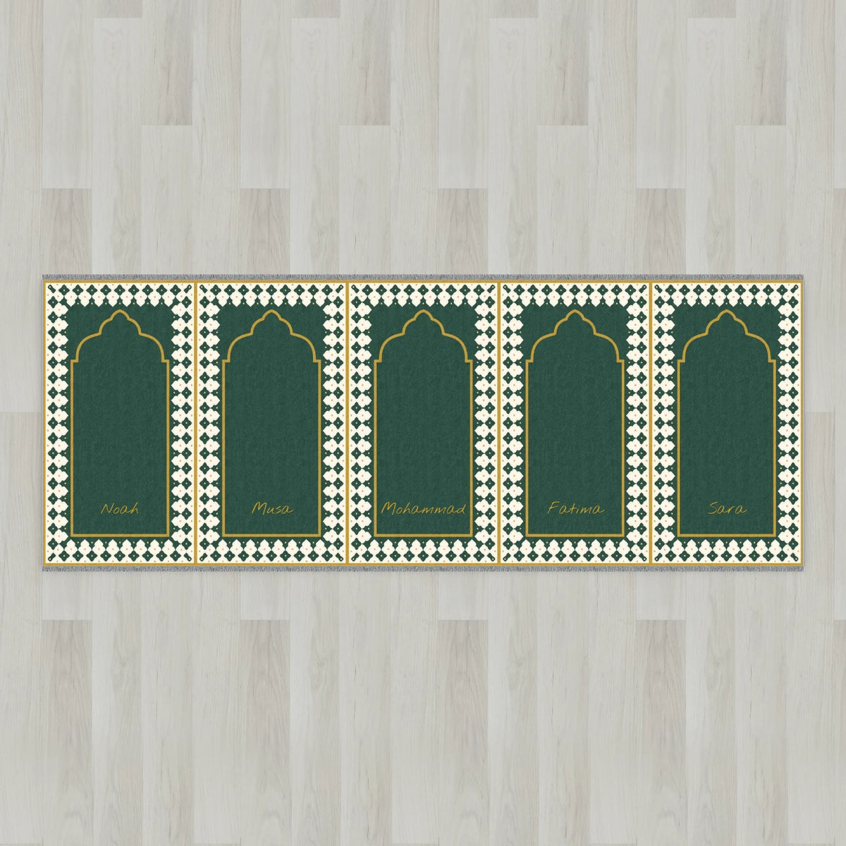 Harlequin Arch Personalized Prayer Mat