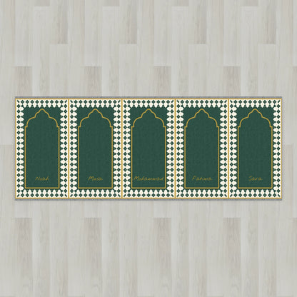 Harlequin Arch Personalized Prayer Mat