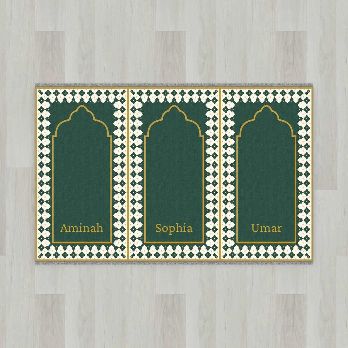 Harlequin Arch Personalized Prayer Mat