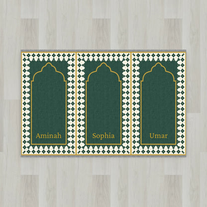 Harlequin Arch Personalized Prayer Mat