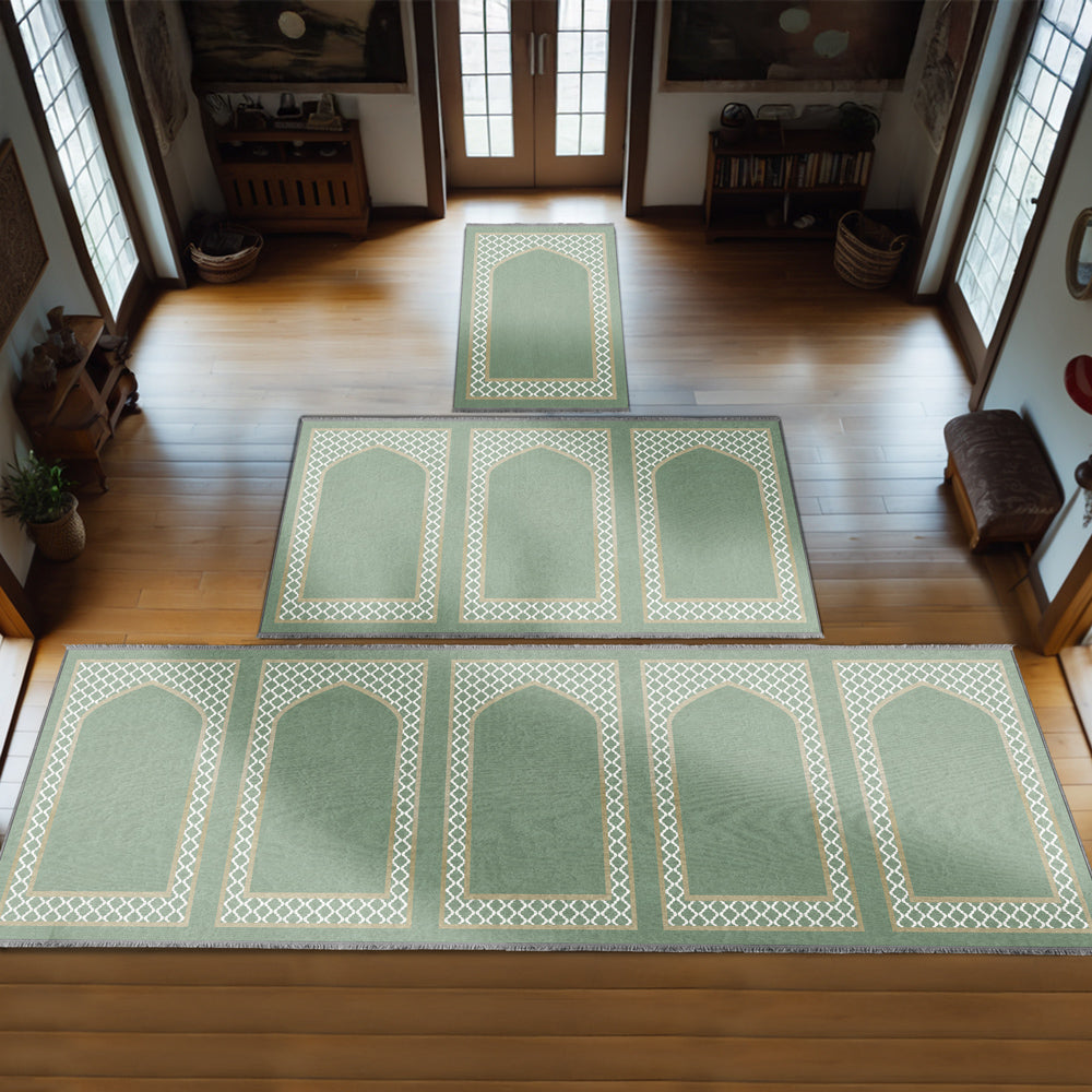 Moroccan Lattice Personalized Prayer Mat