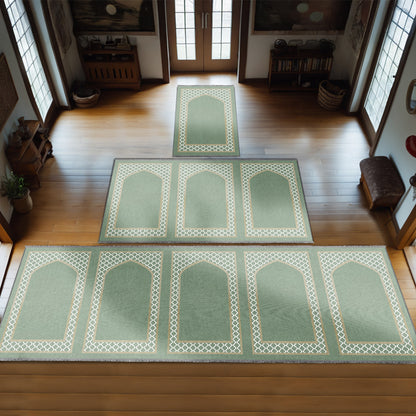 Moroccan Lattice Personalized Prayer Mat