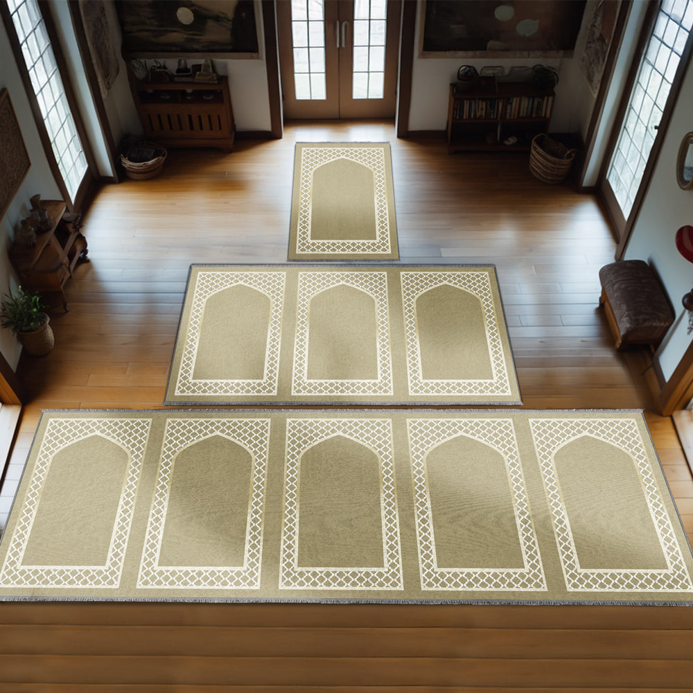 Moroccan Lattice Personalized Prayer Mat